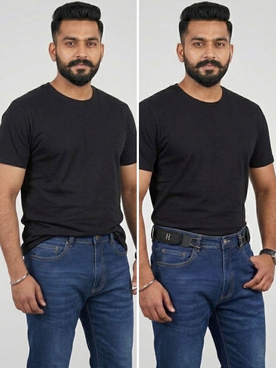 Unisex Buckle Less Belt Hook With FREE Body Confidence kit
