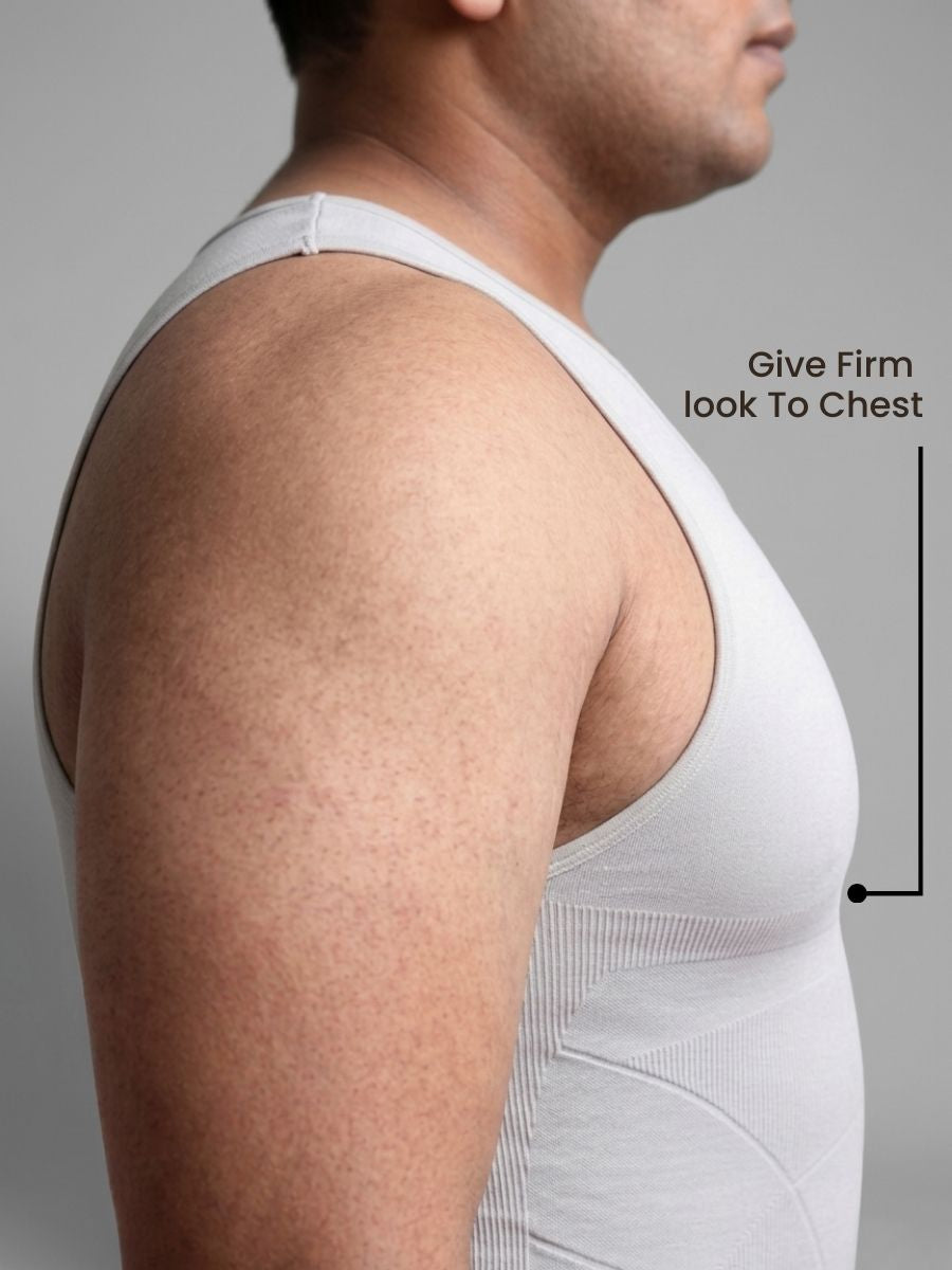Compression Vest For Men PACK OF 2 With FREE Body Confidence Kit