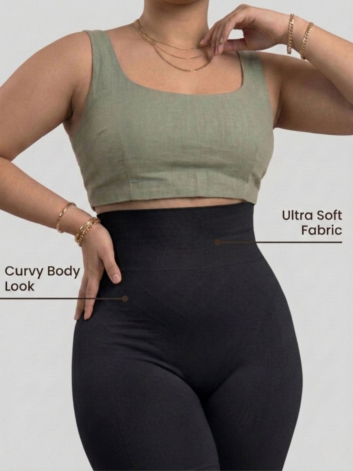Sculpting Waist Reduction Everyday Tummy Shaper PACK OF 2 With FREE Body Confidence Kit