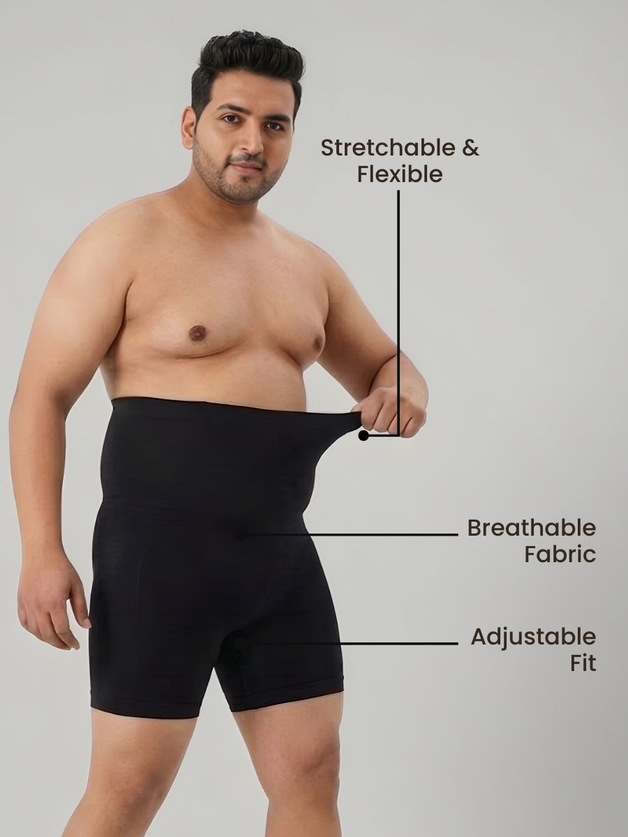 Compression Short For Men PACK OF 2 With FREE Body Confidence Kit