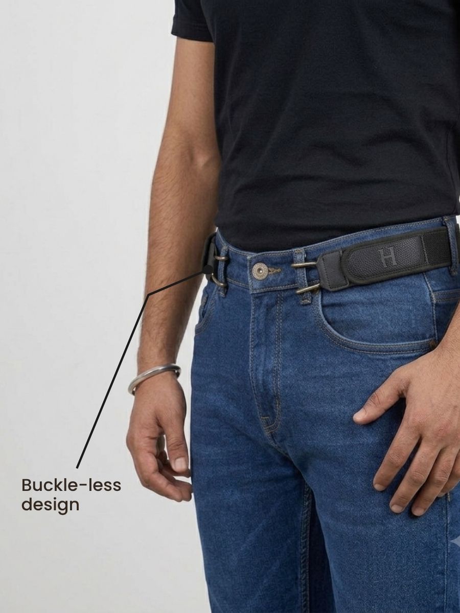 Unisex Buckle Less Belt Hook With FREE Body Confidence kit