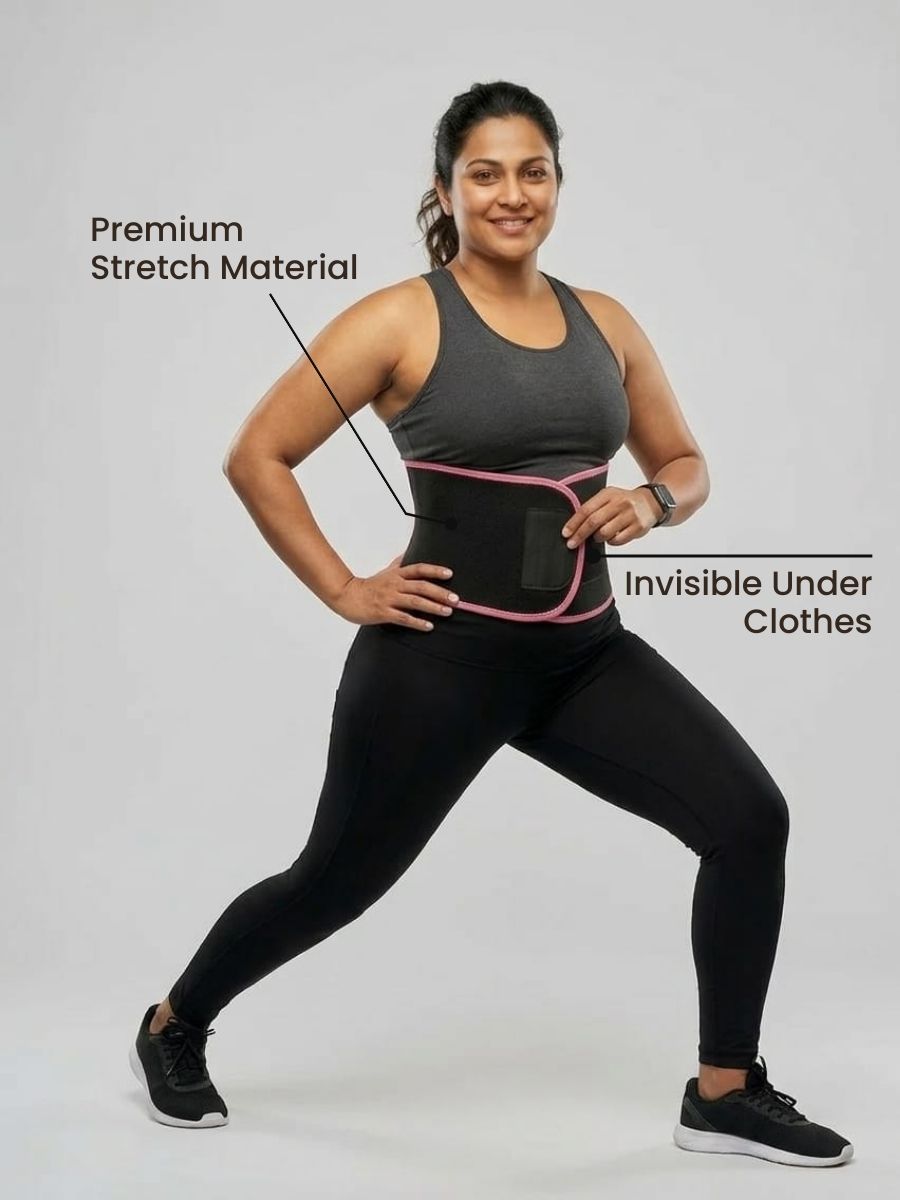 Unisex Slimming Sweat Belt With FREE Body Confidence Kit : Get Slim this Summer