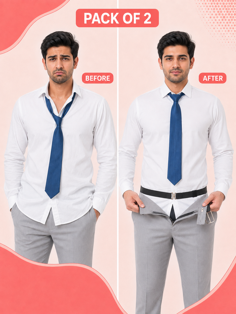 Shirt Tucker Belt With FREE Body Confidence Kit