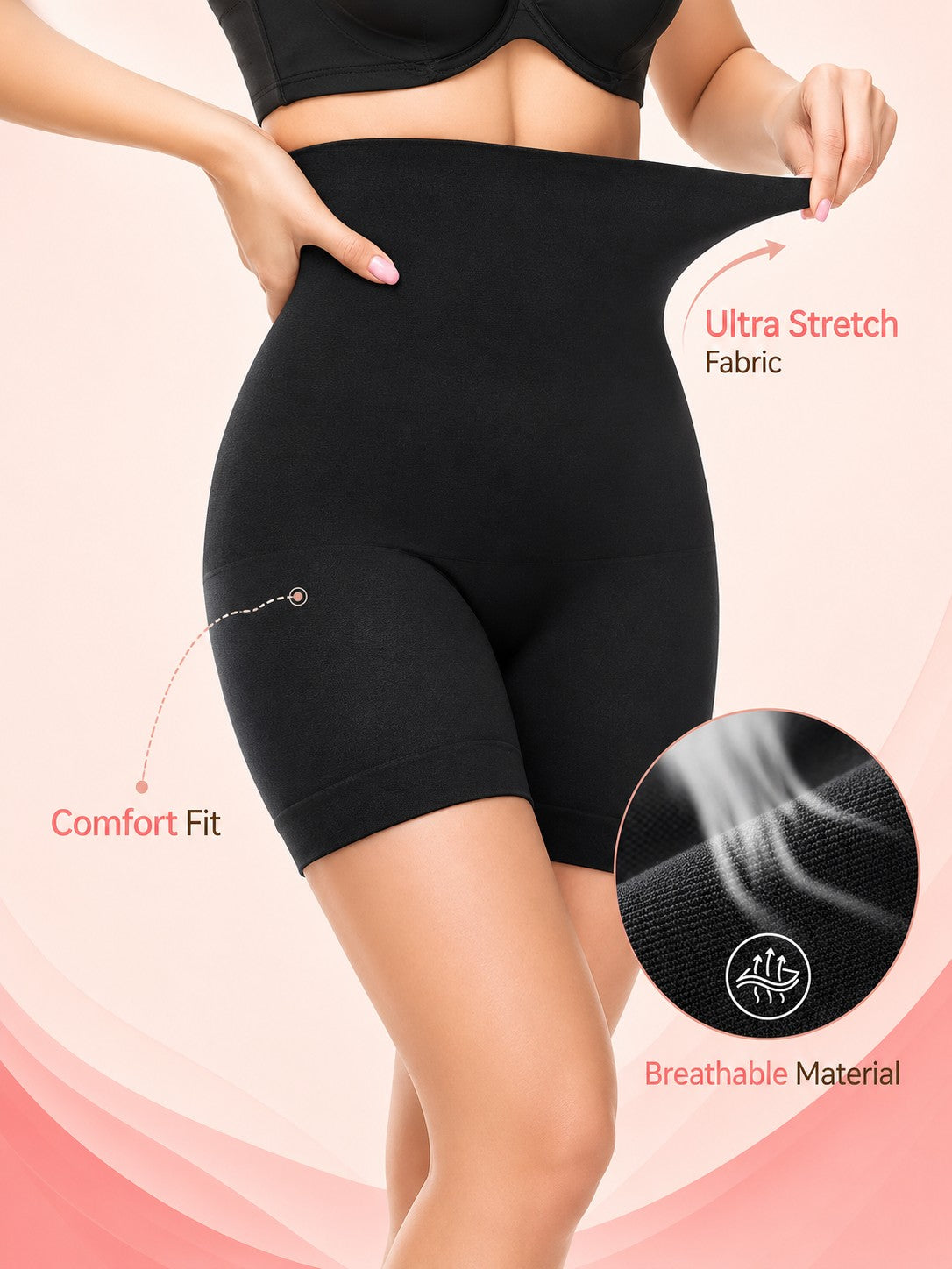 Sculpting Waist Reduction Everyday Tummy Shaper PACK OF 2 With FREE Body Confidence Kit